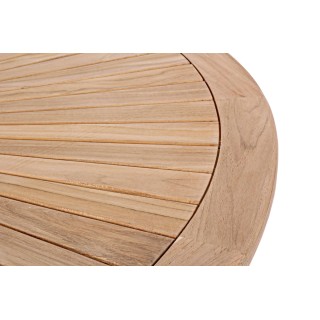 Table de jardin en teck D155 8 personnes BOLONIA - HELLIN