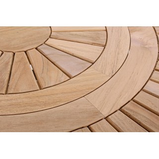Table de jardin en teck D155 8 personnes BOLONIA - HELLIN