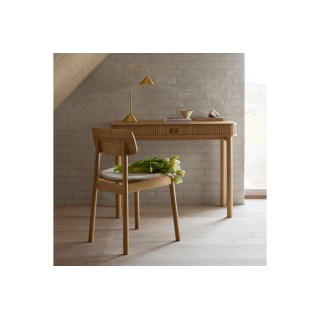 Chaises de salle à manger en bois naturel (lot de 2) IZIA - HELLIN