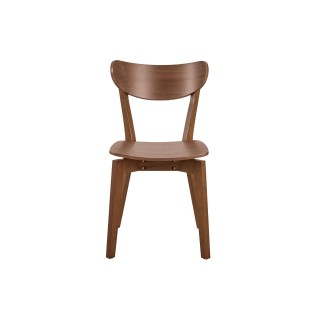 Chaise scandinave en bois finition noyer (lot de 2) LETA - HELLIN