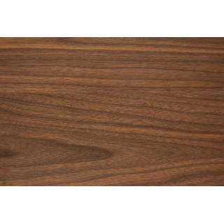 Table à manger ronde LETA en noyer avec 4 chaises | Hellin