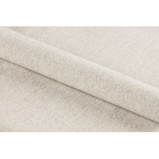 Fauteuil rond organique pivotant en tissu beige NAEL - HELLIN