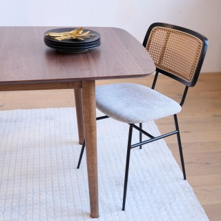 Table à manger en bois extensible L180/219 MOANA - HELLIN