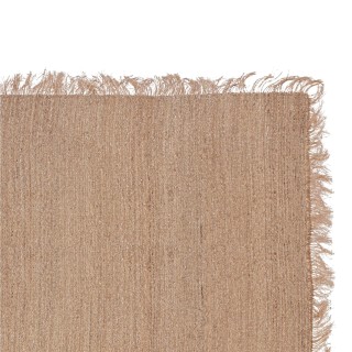 Tapis rectangulaire naturel en jonc de mer 200x290 KOMBU - HELLIN