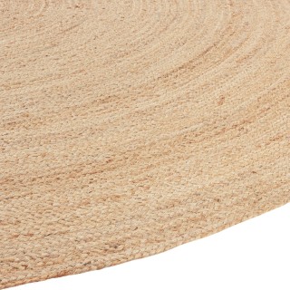 Tapis ovale en jute naturel 170x240 TANKA - HELLIN
