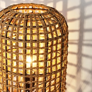 Lampe sur pied ajouré H104 SANTANA - HELLIN