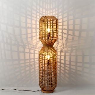 Lampe sur pied ajouré H104 SANTANA - HELLIN