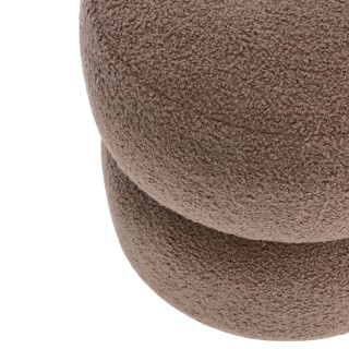 Pouf rond D41 en tissu LENNY - HELLIN
