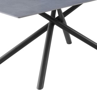 Table de salle à manger en céramique L180 8 places INES - HELLIN