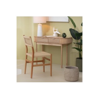 Console en bois naturel 2 tiroirs ORIGAMI - HELLIN