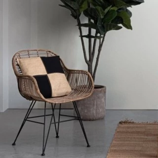 Fauteuil en Kubu - HELLIN
