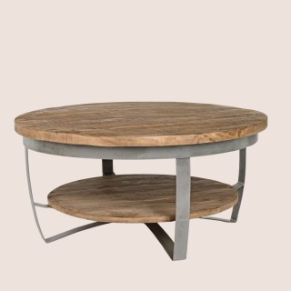 Table basse bois métal COSTALE - Hellin