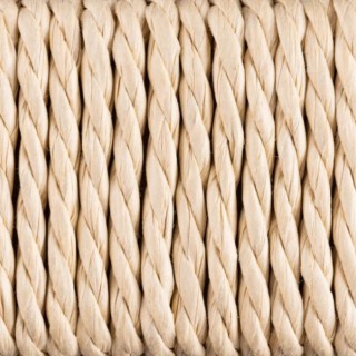 Bout de lit en bois et assise tressée L80 THEO - HELLIN