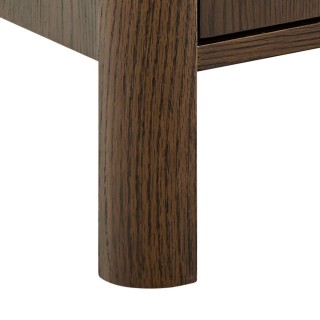 Buffet de salle à manger chêne fumé et céramique L160 SIMONE - HELLIN