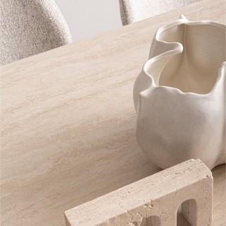 Table rectangulaire extensible céramique 6/10 places L170/250 MARINE - HELLIN