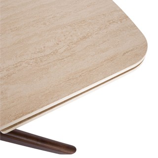 Table rectangulaire extensible céramique 6/10 places L170/250 MARINE - HELLIN