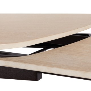 Table rectangulaire extensible céramique 6/10 places L170/250 MARINE - HELLIN