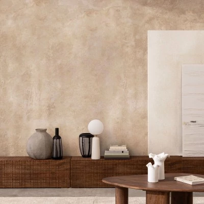 Table basse ou banc en bois de manguier marqueté L140 BLAS - HELLIN