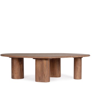 Table basse organique ovale en manguier L150 BLAS - HELLIN