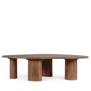 Table basse organique ovale en manguier L150 BLAS - HELLIN