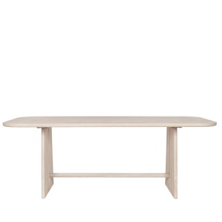 Table rectangulaire en manguier massif blanchi 8 places L200 TOKYO - HELLIN