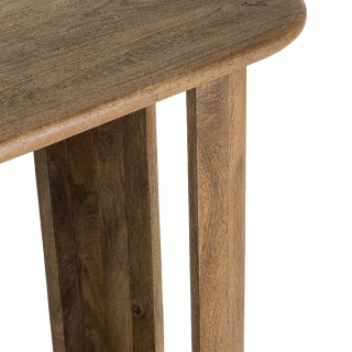 Console ovale en manguier japandi L147 NAPLES - HELLIN