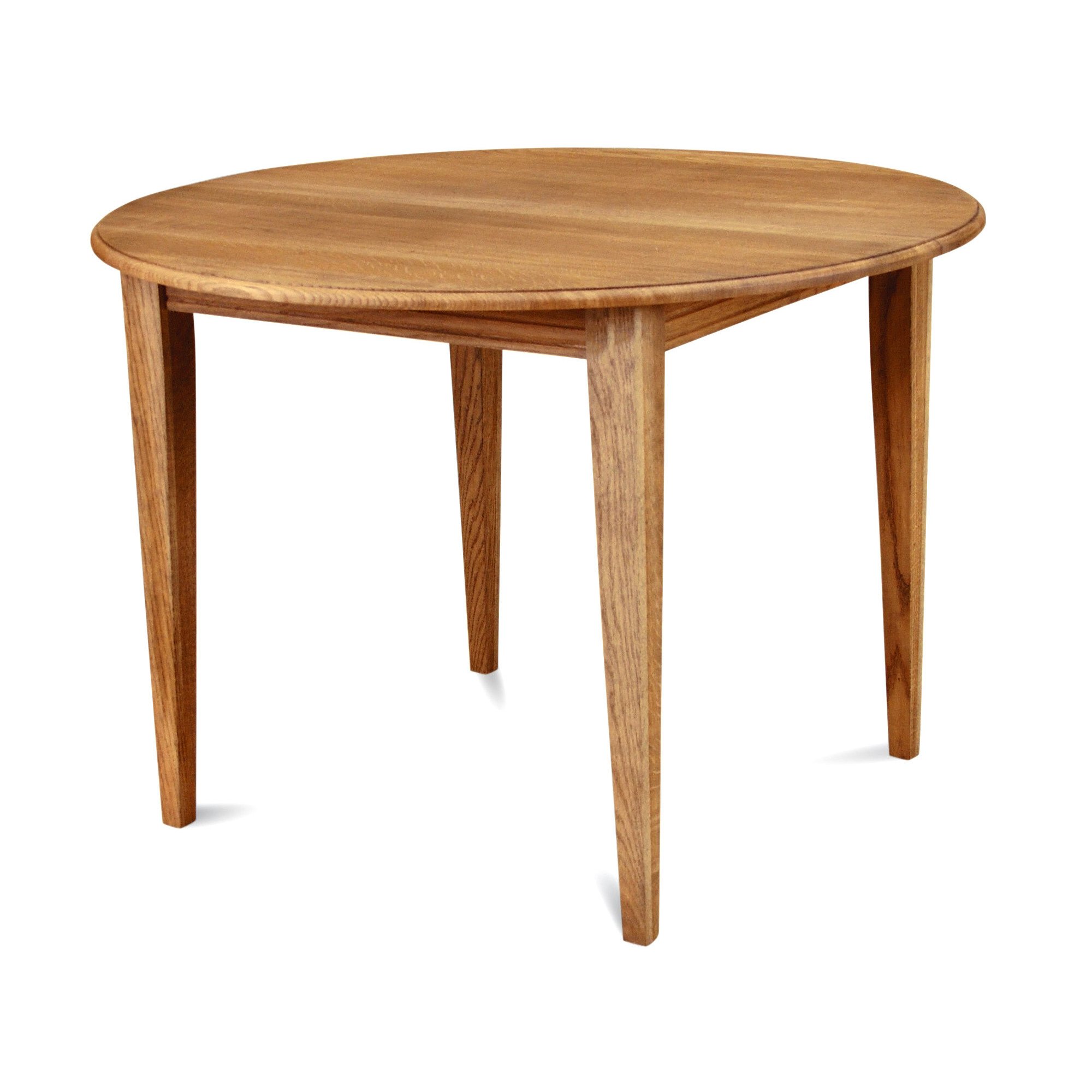 Table Ronde En Bois Alinea Avec Rallonge - 120/150 Cm - Fabriquée En France