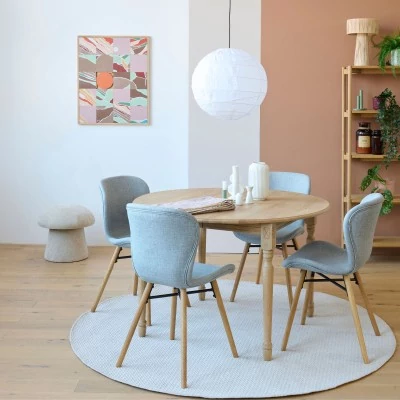 Ensemble table ronde + chaises Matilda - Hellin