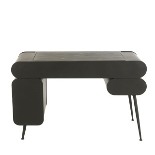 Bureau industriel en bois et métal noir 2 FORGE - HELLIN