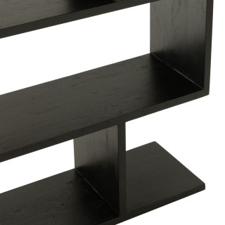 Bibliothèque déstructurée en manguier 5 niches MAKATI - HELLIN