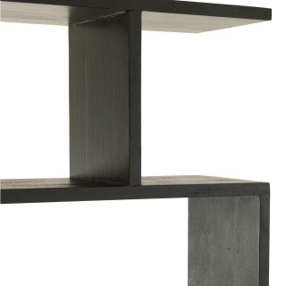 Bibliothèque déstructurée en manguier 5 niches MAKATI - HELLIN