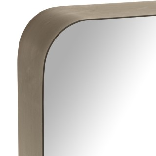 Miroir rectangulaire en métal H160 MARWAN- HELLIN