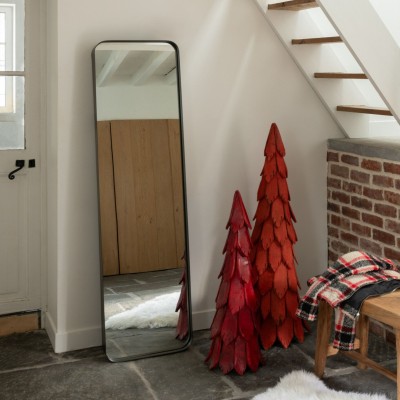 Miroir rectangulaire en métal H160 MARWAN- HELLIN