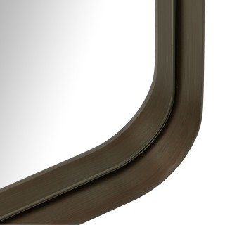 Miroir rectangulaire en métal H160 MARWAN- HELLIN