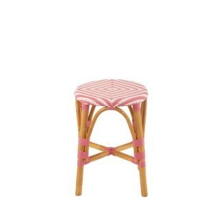 Tabourets parisiens avec assise tressée (lot de 2) MONTMARTRE - HELLIN