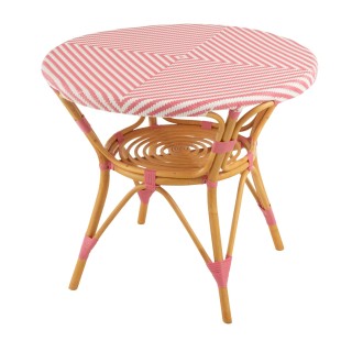 Table ronde parisienne tressée D90 2 places MONTMARTRE - HELLIN