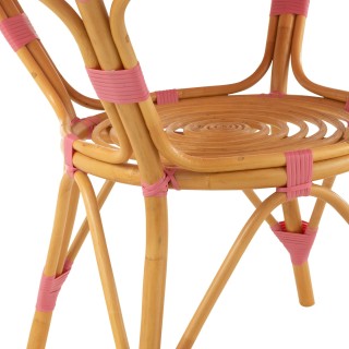 Table ronde parisienne tressée D90 2 places MONTMARTRE - HELLIN