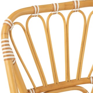 Chaises parisiennes tressées rayures (lot de 2) MONTMARTRE - HELLIN