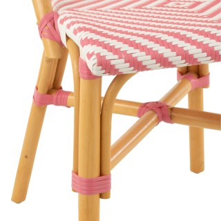 Chaises parisiennes tressées (lot de 2) MONTMARTRE - HELLIN