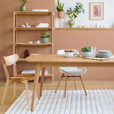 Table à manger ovale de style scandinave : 8 personnes | Hellin