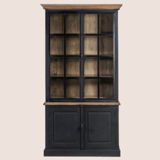 Vaisselier en bois et teck massif pour une ambiance cosy