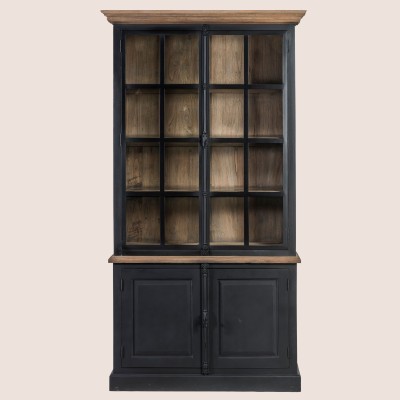 Vaisselier en bois et teck massif pour une ambiance cosy