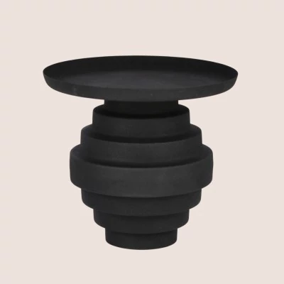 Table basse ronde design en métal coloré D40 MARLO - HELLIN