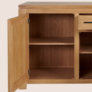Tablette supplémentaire pour buffet 3p Boston chêne clair - HELLIN