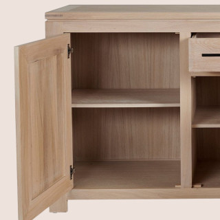 Tablette supplémentaire pour buffet 3p Boston chêne blanchi - HELLIN