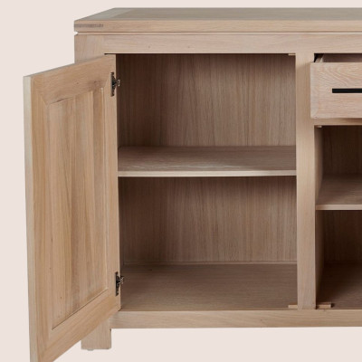 Tablette supplémentaire pour buffet 3p Boston chêne blanchi - HELLIN