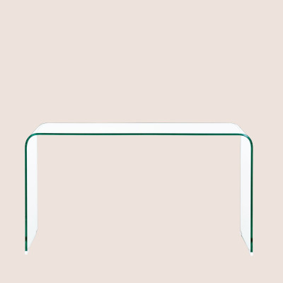 Console d'entrée design contemporain en verre L125 IDORA - HELLIN