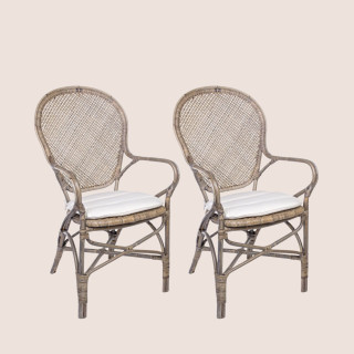 Chaise en rotin Elina - Hellin