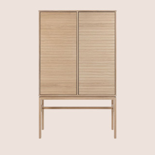 Buffet haut en chêne huilé LIAC - Hellin