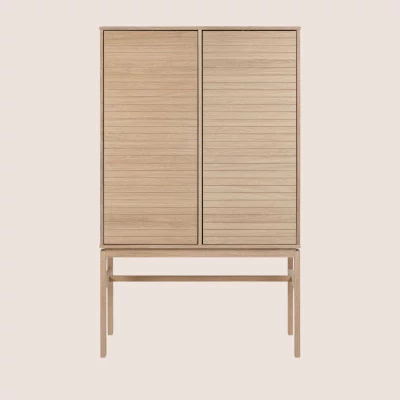 Buffet haut en chêne huilé LIAC - Hellin